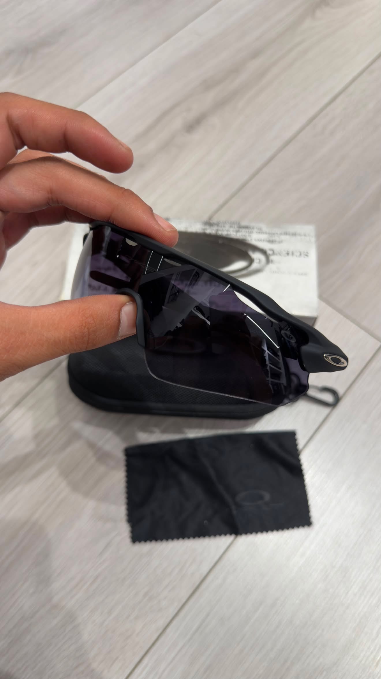 Oakley Prizm Αθλητικά Γυαλιά Ηλίου Μαύρα