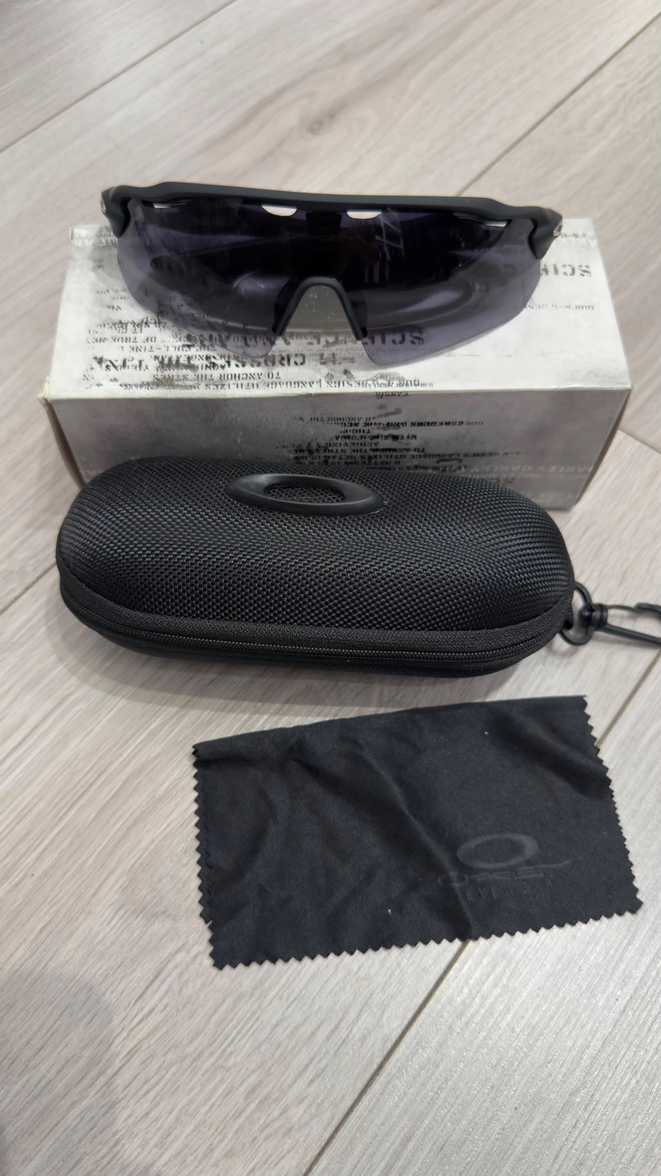 Oakley Prizm Αθλητικά Γυαλιά Ηλίου Μαύρα