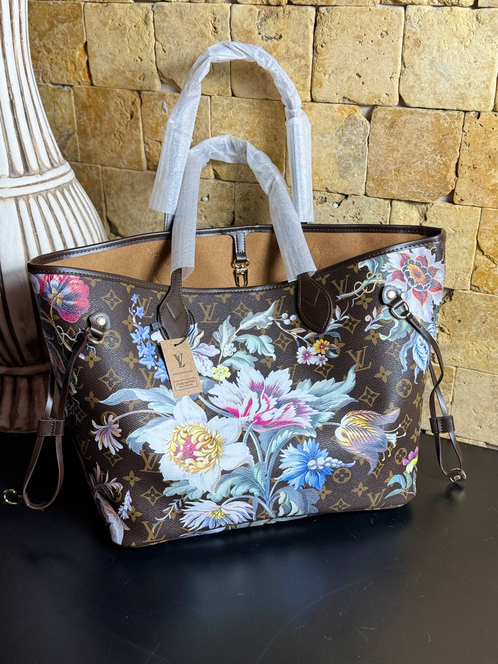Louis Vuitton Neverfull GM Floral Monogram