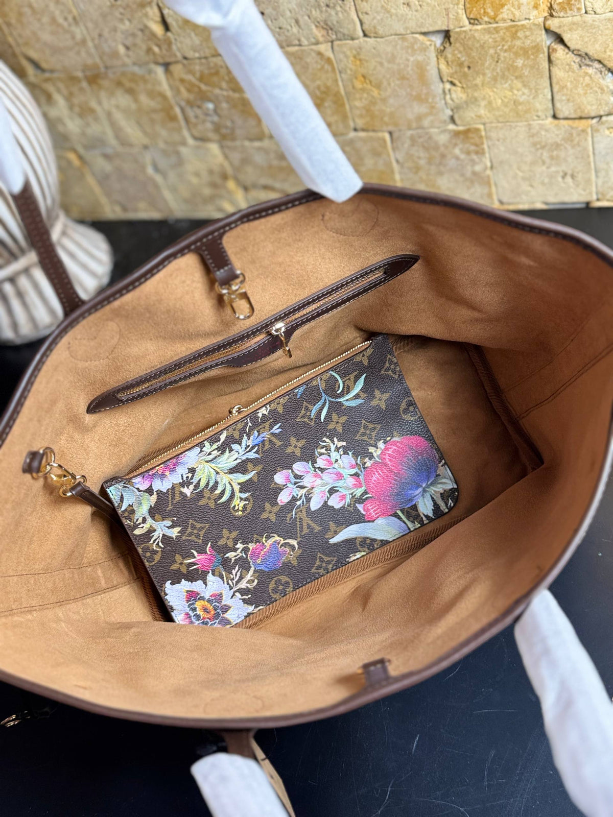 Louis Vuitton Neverfull GM Floral Monogram