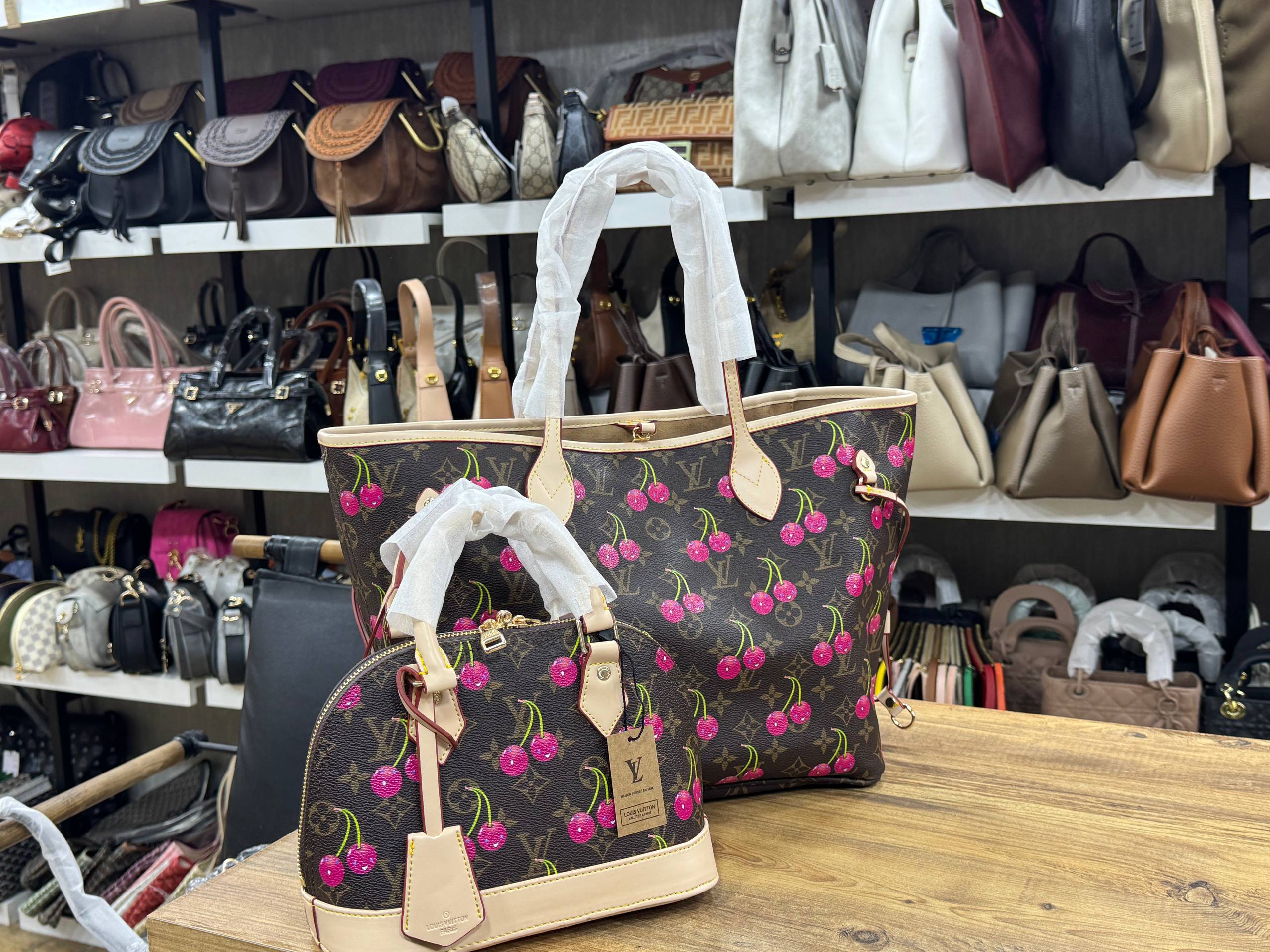 Louis Vuitton x Murakami Cherry Alma Bag