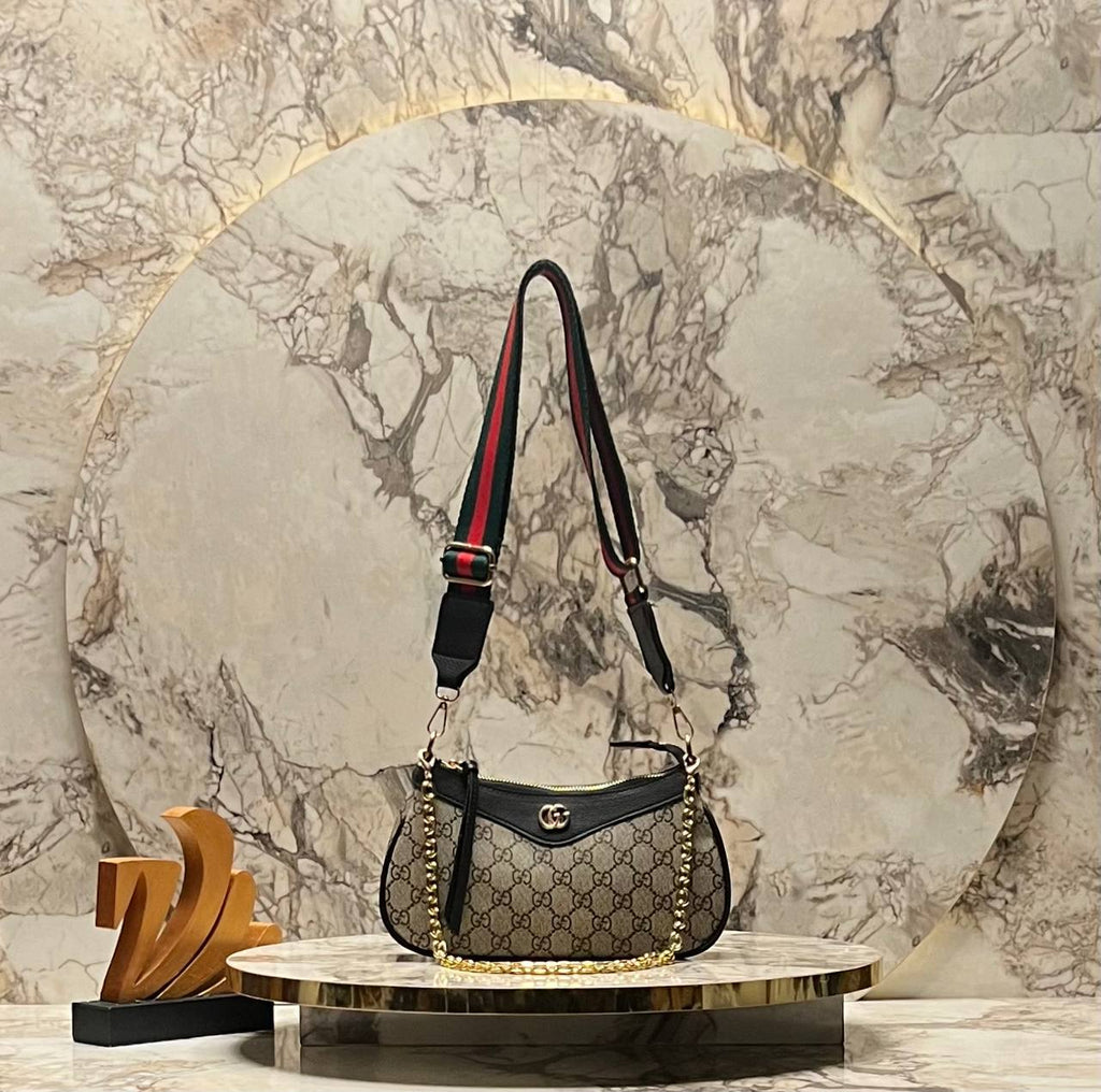 Gucci GG Mini Shoulder Bag με Αλυσίδα και Ιμάντα