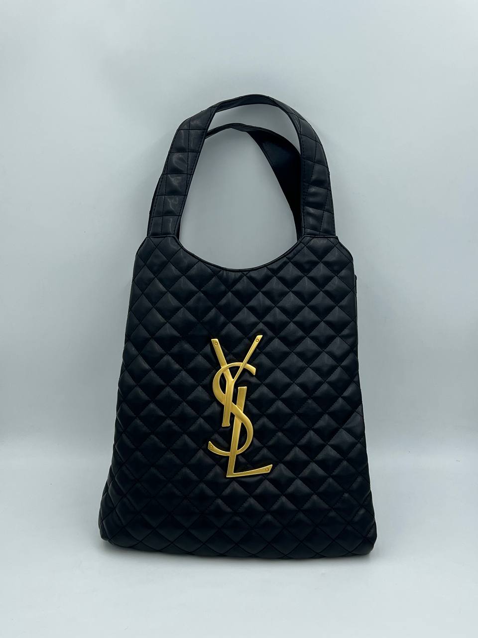 Saint Laurent Icare Maxi Μαύρη Καπιτονέ Τσάντα