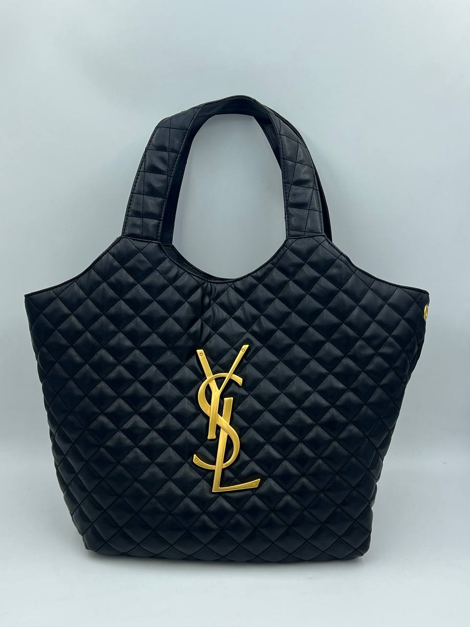 Saint Laurent Icare Maxi Μαύρη Καπιτονέ Τσάντα