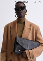 YSL Yves Saint Laurent Cassandre Large Pouch On Chain