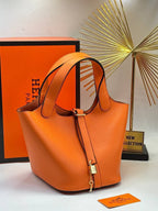 Hermès Picotin - Πορτοκαλί