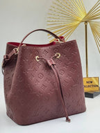 Louis Vuitton NoéNoé Bag Μπορντό