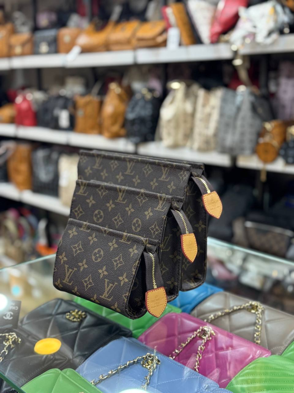 Louis Vuitton Σετ 3 Νεσεσέρ Monogram