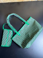 Goyard Saint Louis Tote Bag Πράσινη – Small