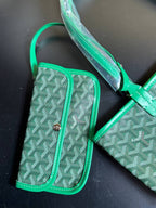 Goyard Saint Louis Tote Bag Πράσινη – Small