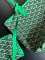 Goyard Saint Louis Tote Bag Πράσινη – Small