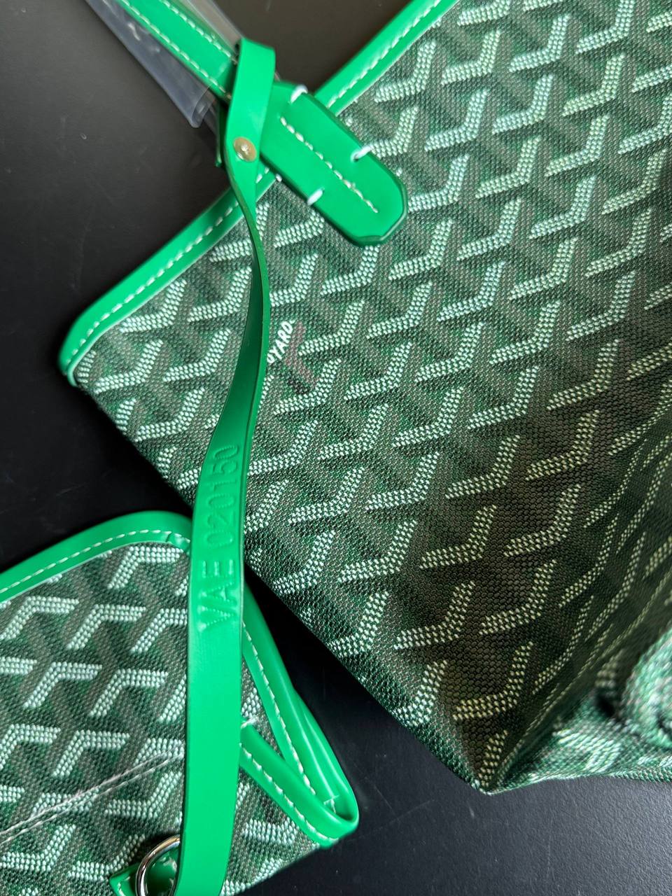 Goyard Saint Louis Tote Bag Πράσινη – Small