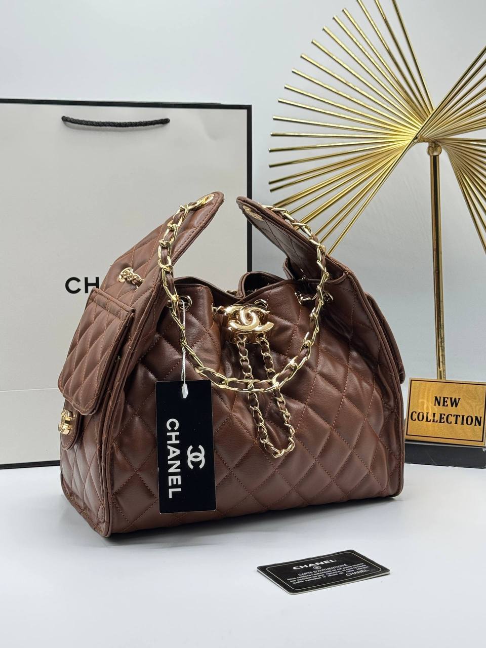 CHANEL 25 Medium - Καφέ