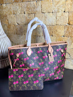 Louis Vuitton Neverfull Limited Edition Cherries με Pouch