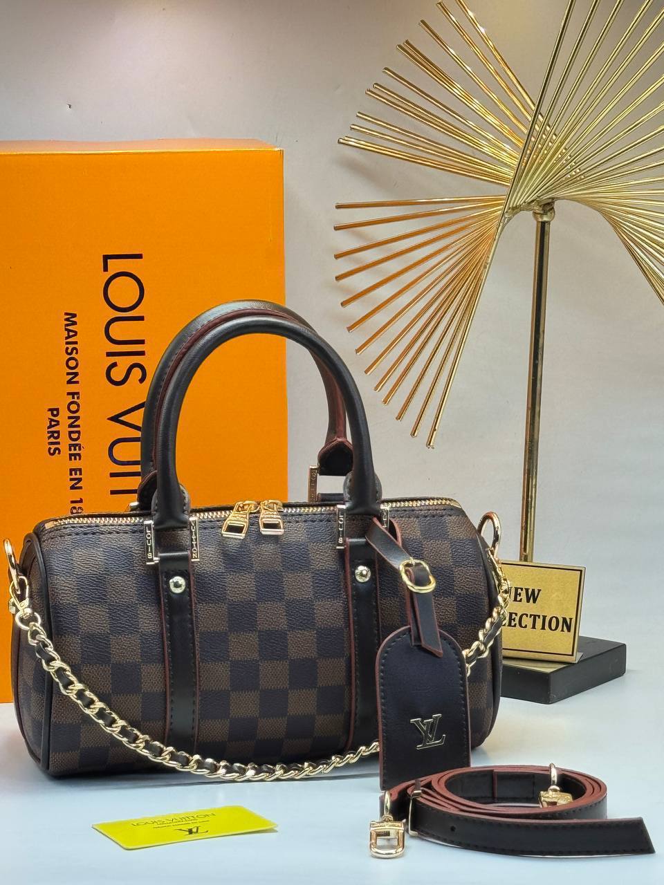 Louis Vuitton Keepall Bag Damier