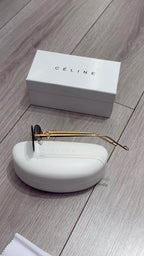 Celine Triomphe Rimless Οβάλ Γυαλιά Ηλίου