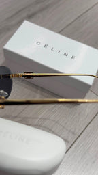 Celine Triomphe Rimless Οβάλ Γυαλιά Ηλίου