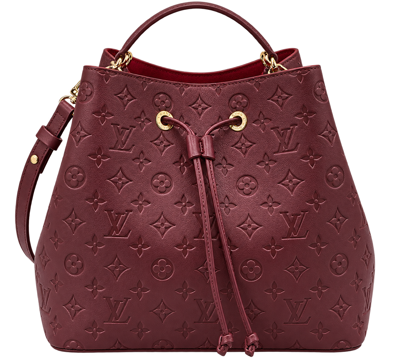 Louis Vuitton NoéNoé Bag Μπορντό