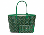 Goyard Saint Louis Tote Bag Πράσινη – Small