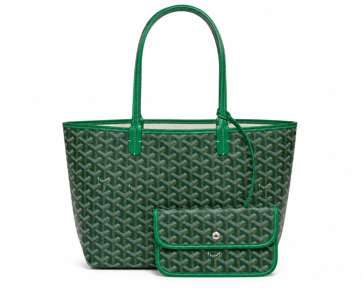 Goyard Saint Louis Tote Bag Πράσινη – Small