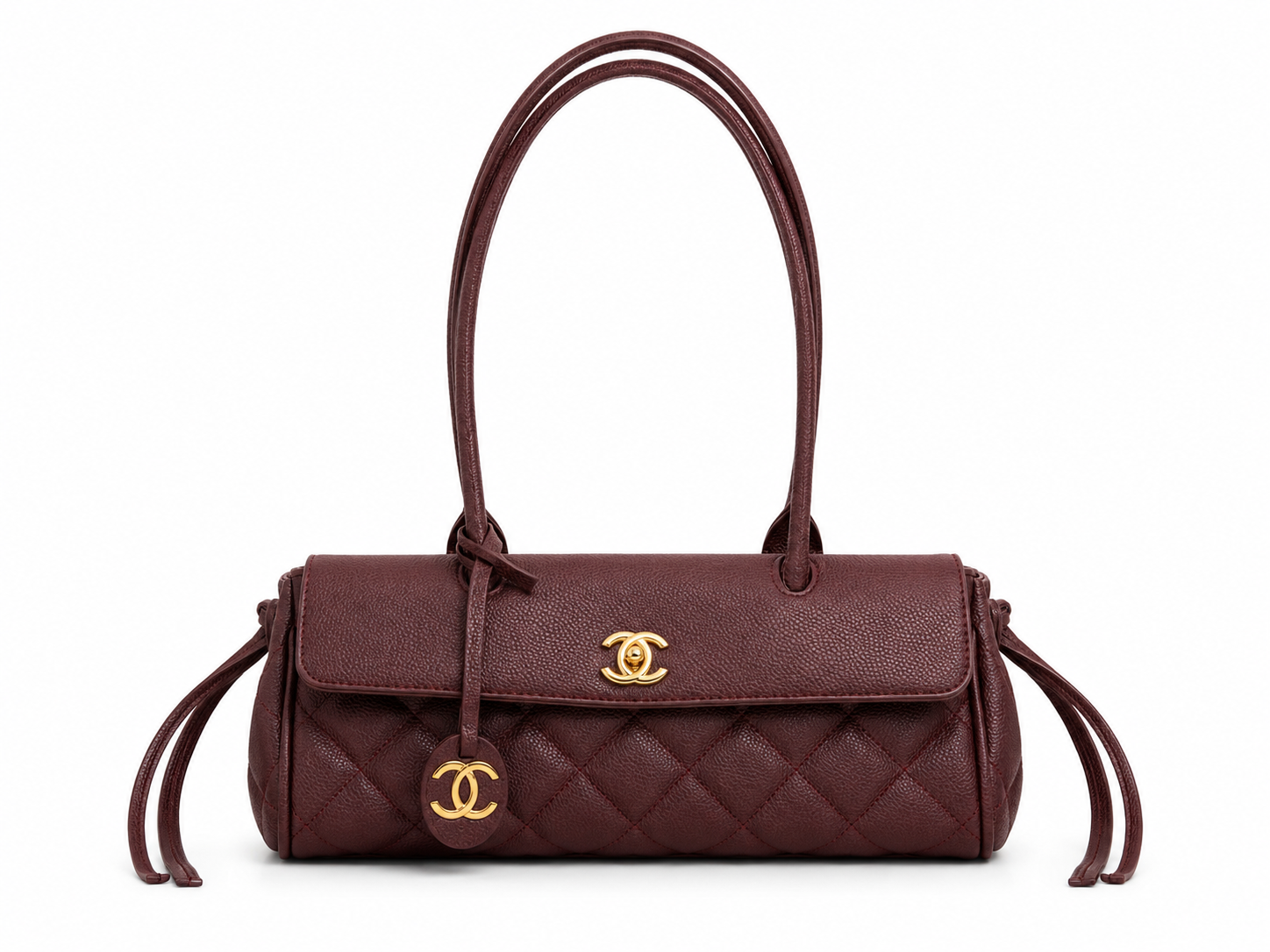 Chanel Bowling Bag – Μπορντό