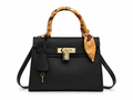 Hermès Mini Kelly Black Bag με Twilly – Μαυρη