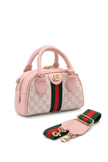 Gucci Ophidia Mini Boston Bag Pink