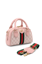 Gucci Ophidia Mini Boston Bag Pink