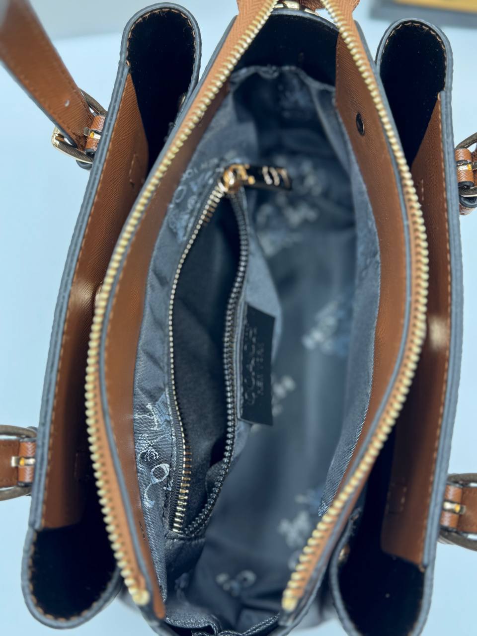 Coach Mollie Tote 25 - Καφέ