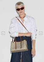 Gucci GG Emblem Medium Tote Bag Μπλέ (Αντίγραφο)