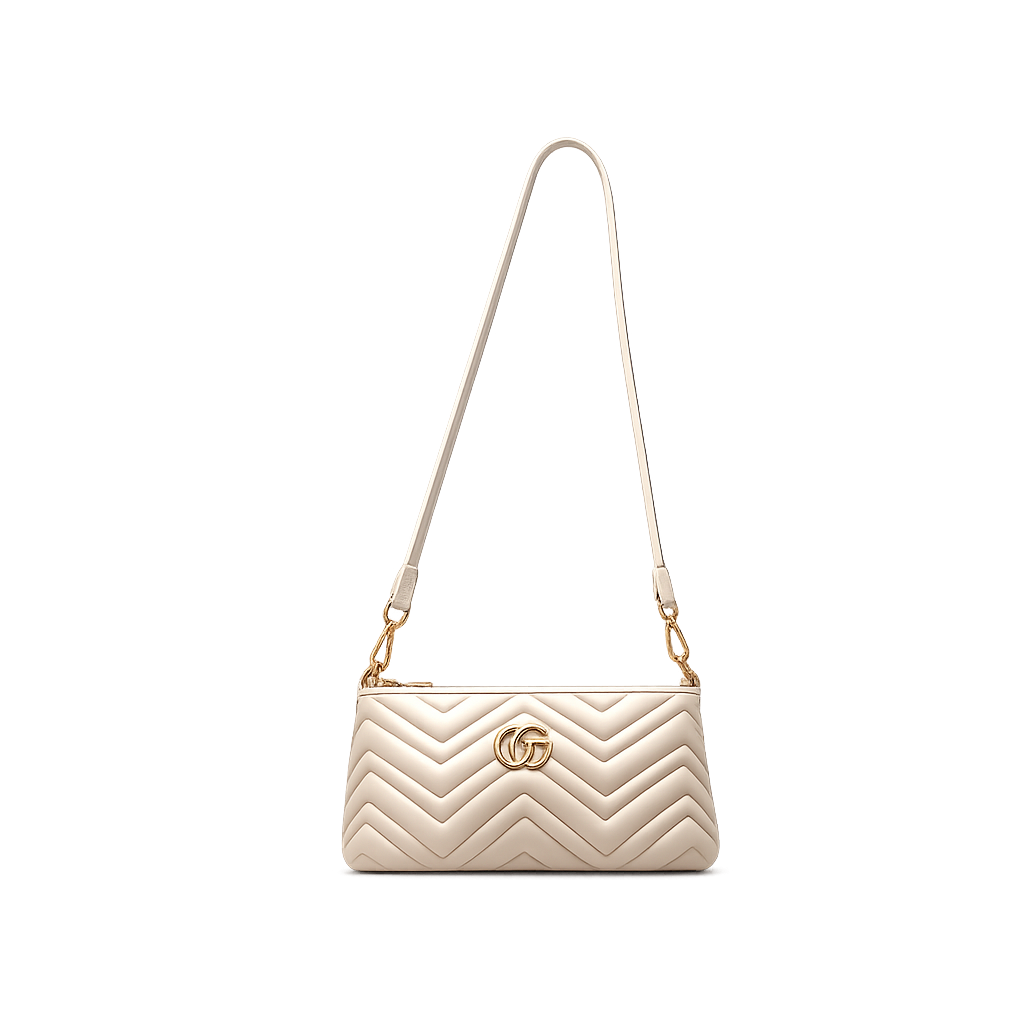 Gucci GG Marmont Matelassé Μπεζ