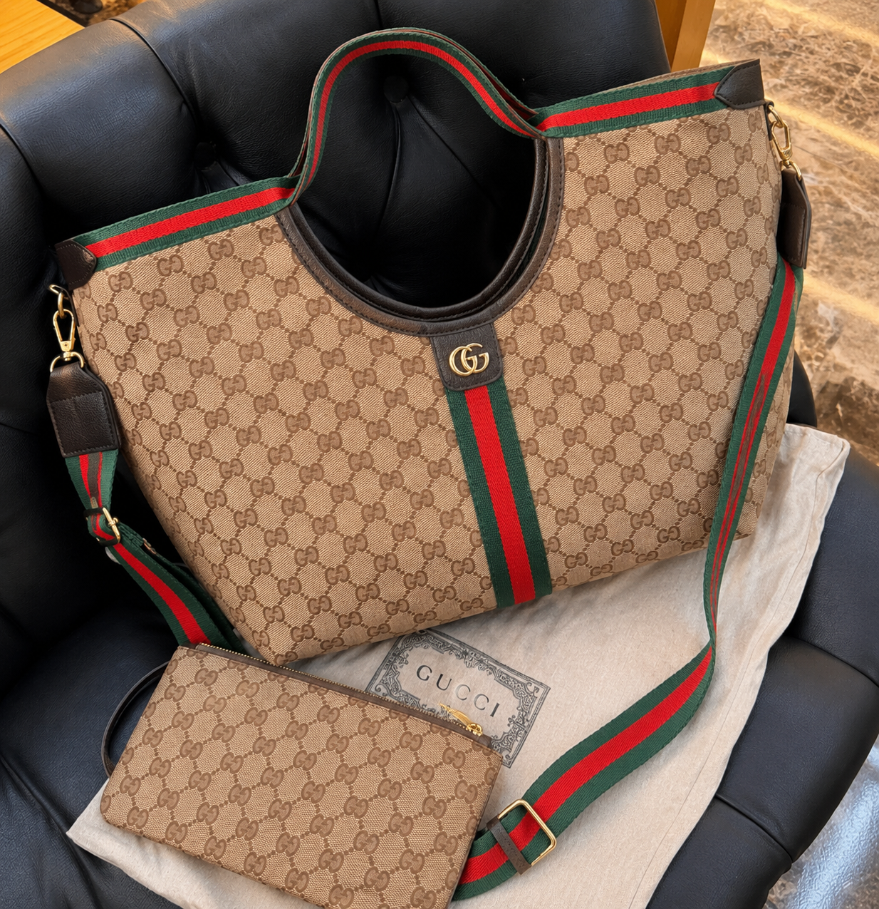 Gucci GIGLIO Tote Large