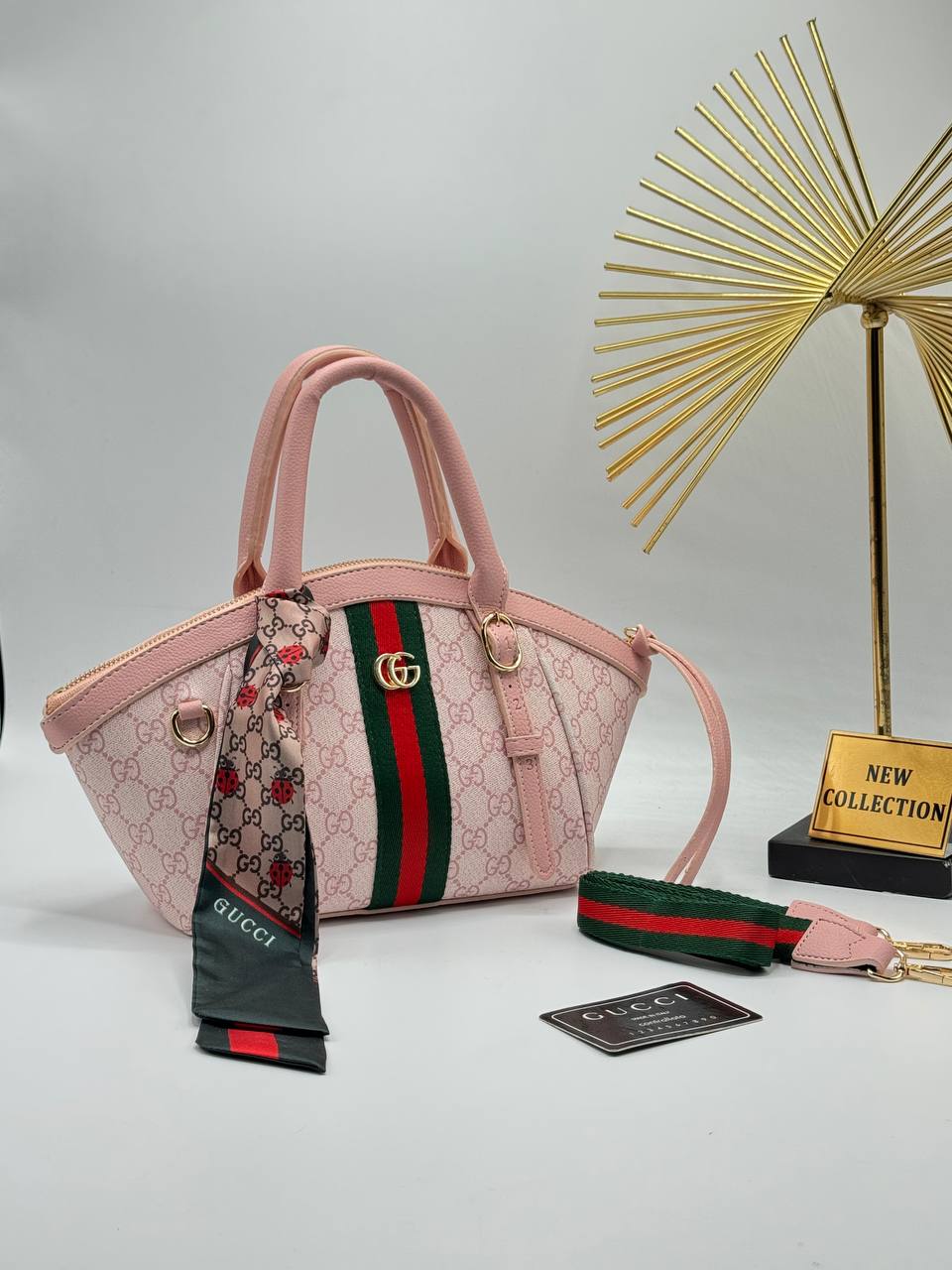 Gucci Ophidia Mini Tote Bag - Ροζ