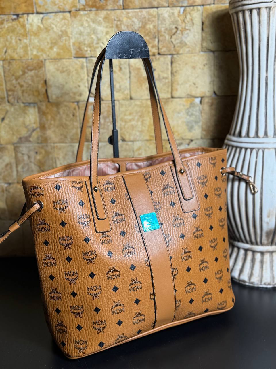 MCM Shopper Bag Visetos