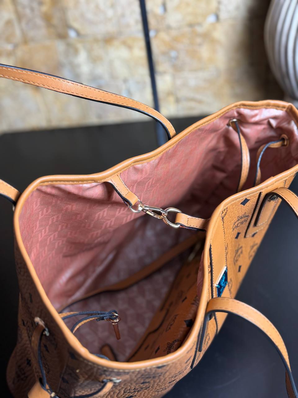 MCM Shopper Bag Visetos