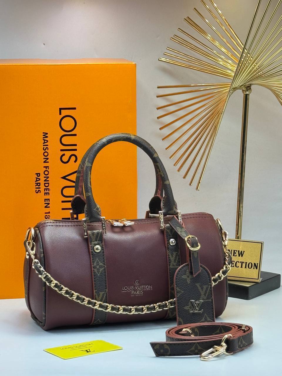 Louis Vuitton Keepall Bag Μπορντώ