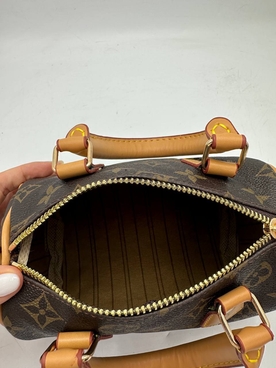 Louis Vuitton Speedy Mini Bag - White