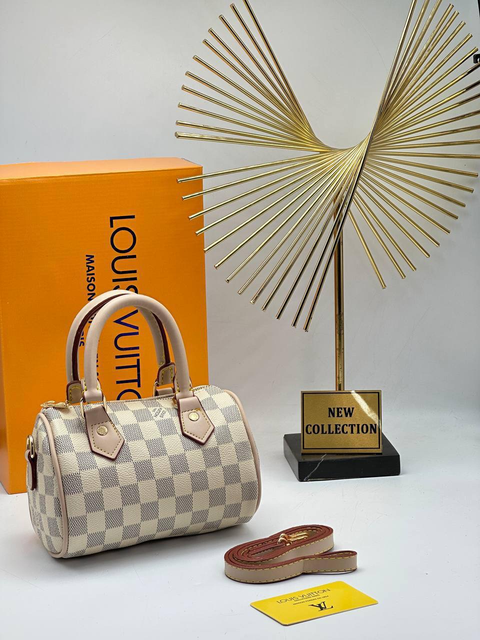 Louis Vuitton Speedy Mini Bag - White