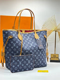Louis Vuitton Neverfull Tote Bag - Jeans