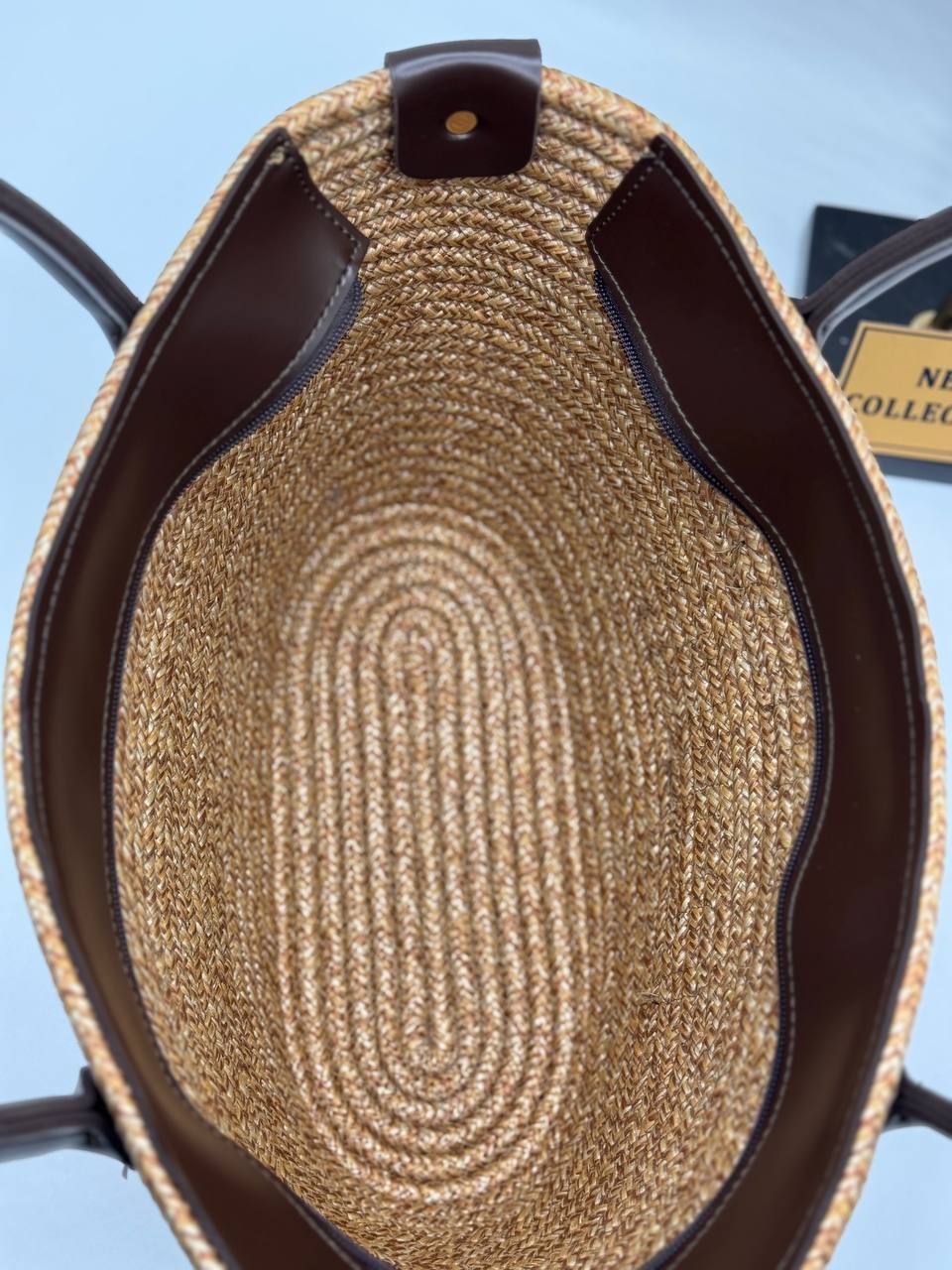 Miu Miu  Ψάθινη Καλοκαιρινη Tote Bag