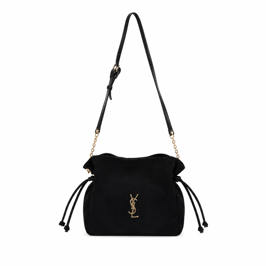 YSL Saint Laurent Jamie Shoulder Pouch – Μαύρο