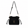 YSL Saint Laurent Jamie Shoulder Pouch – Μαύρο