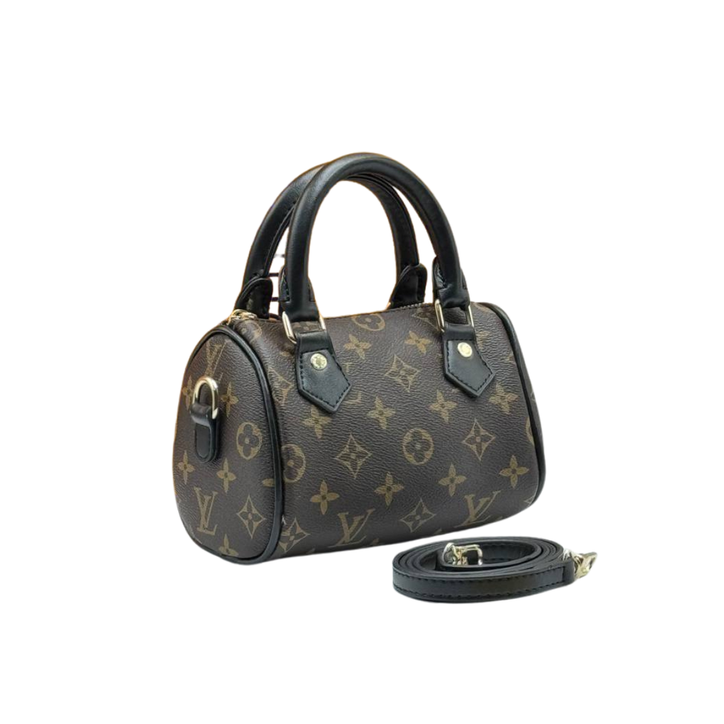 Louis Vuitton Speedy Mini Bag - Monogram with Black