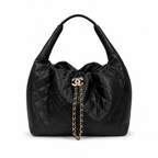 Chanel Hobo Bag Καπιτονέ - Μαύρη