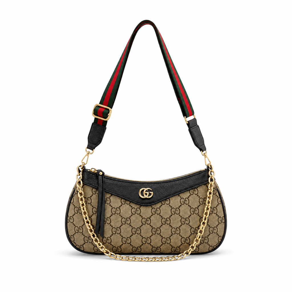 Gucci GG Mini Shoulder Bag με Αλυσίδα και Ιμάντα