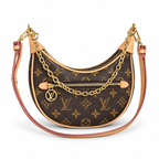 Louis Vuitton Loop M81098 Monogram τσάντα σε λευκό φόντο