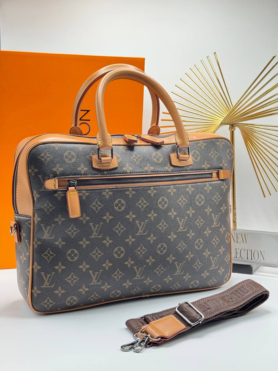 Louis Vuitton Monogram επαγγελματική τσάντα με χειρολαβές και αποσπώμενο λουρί