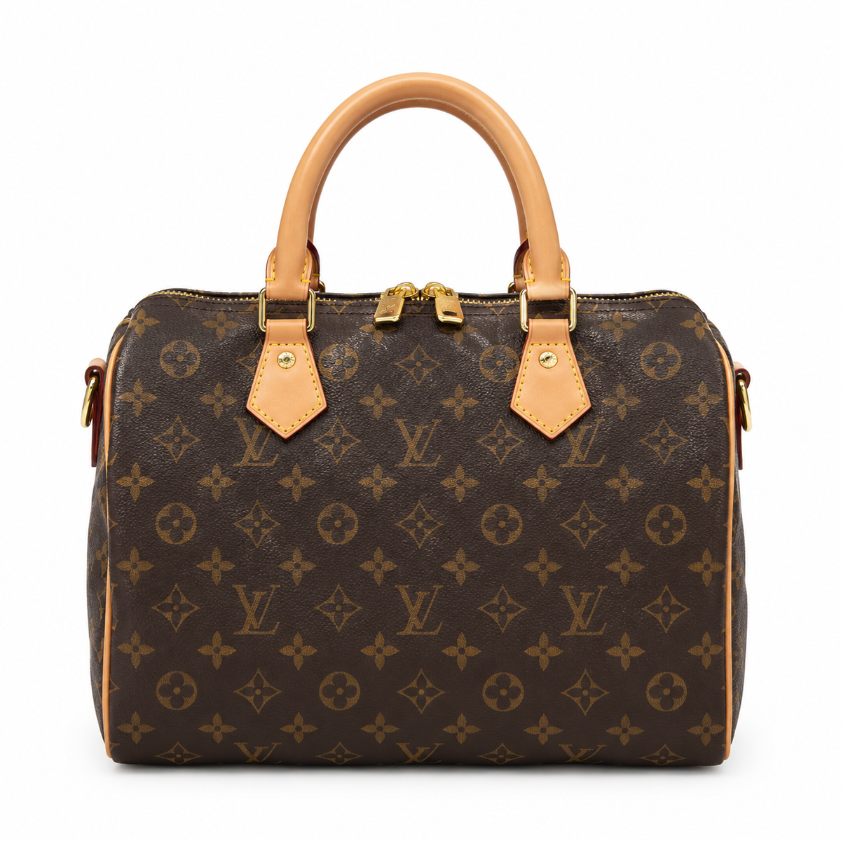 Louis Vuitton Speedy 30 Monogram σε λευκό φόντο