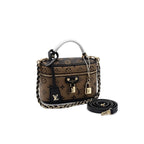 Louis Vuitton Vanity PM Reverse Monogram με αλυσίδα και λουρί