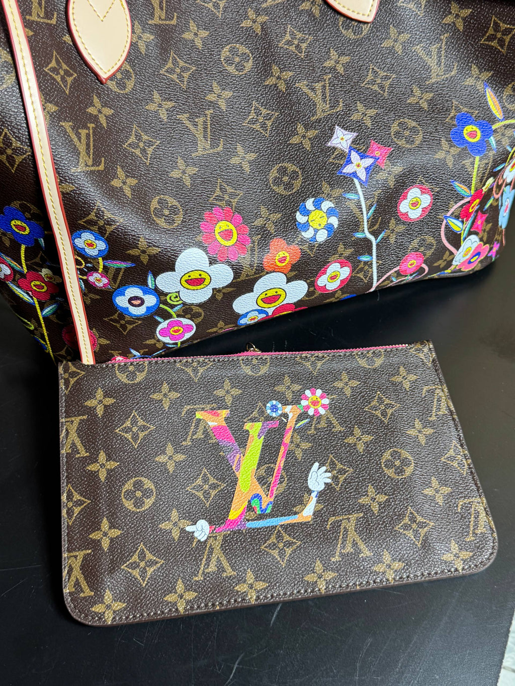 Louis Vuitton Neverfull Murakami Monogram Flowers - Limited Edition